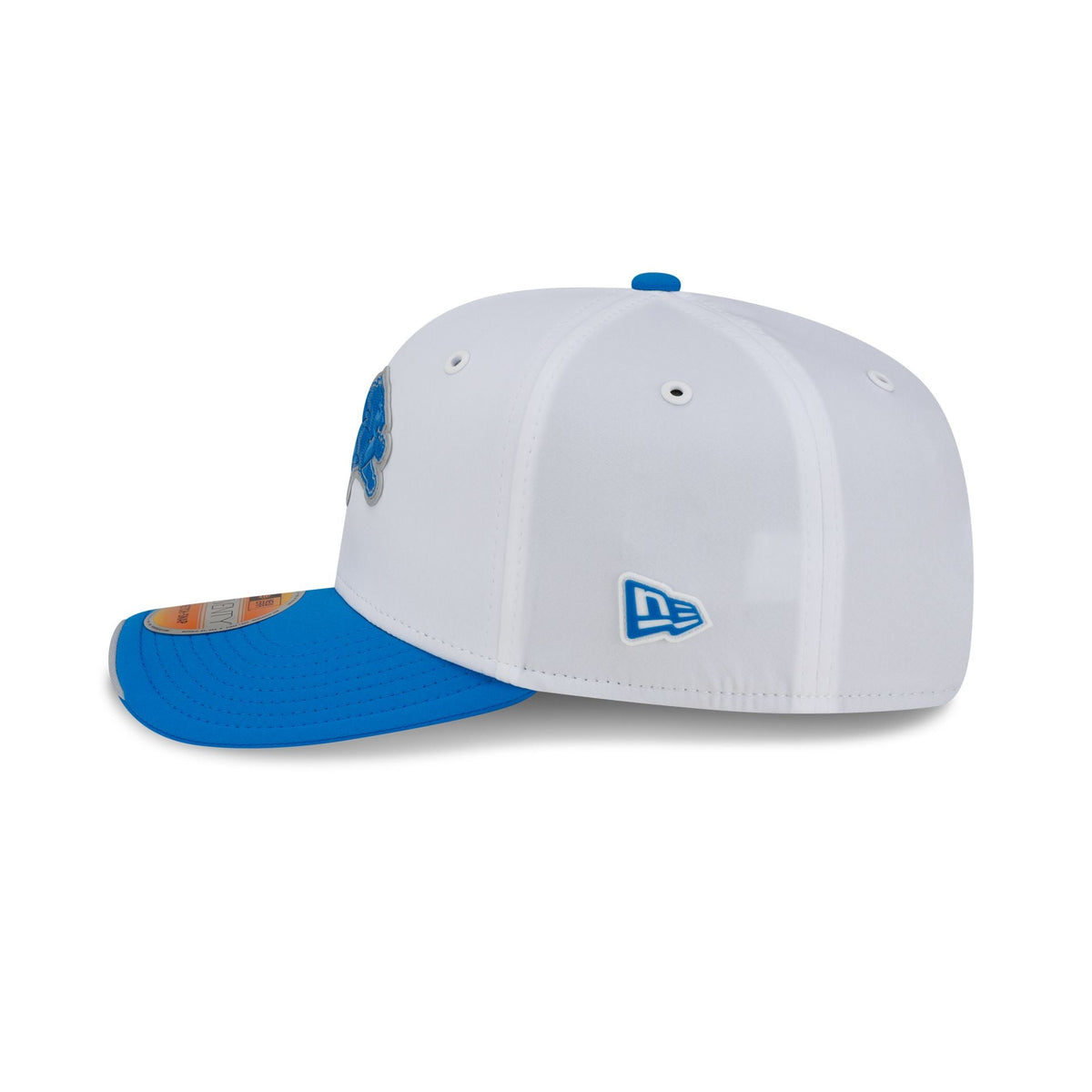 Detroit Lions 2026 Sideline White 9SEVENTY Stretch-Snap Hat