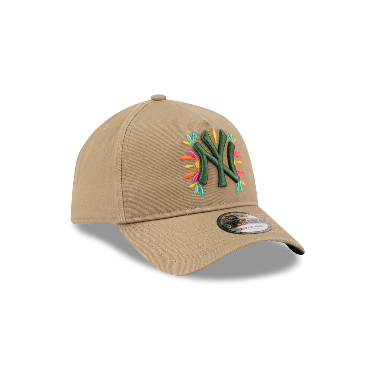 New York Yankees Vibrant Festivities 9FORTY A-Frame Snapback Hat