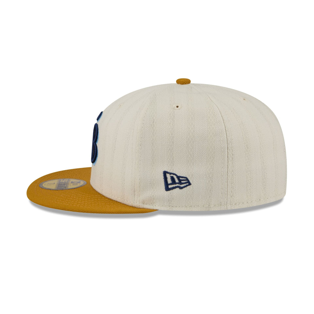 Tampa Bay Rays Chrome Herringbone 59FIFTY Fitted Hat