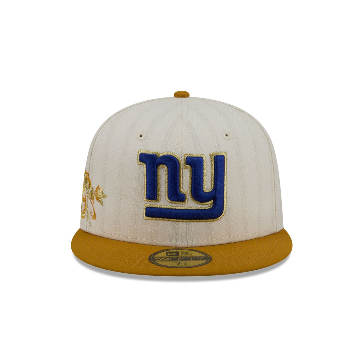 New York Giants Chrome Herringbone 59FIFTY Fitted Hat