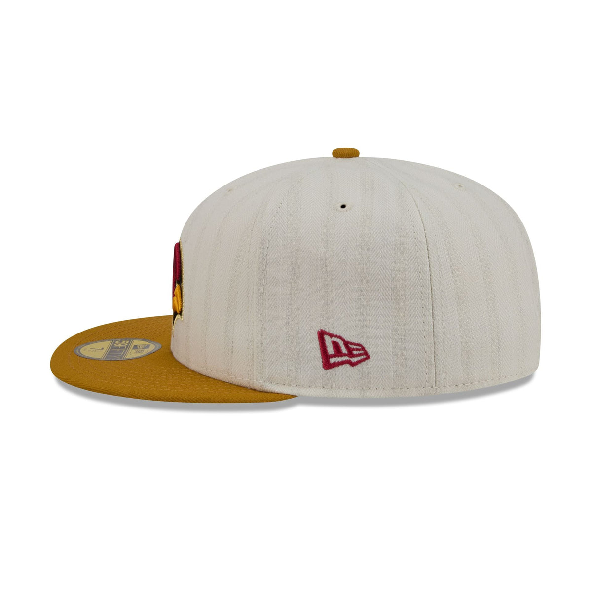 Arizona Cardinals Chrome Herringbone 59FIFTY Fitted Hat