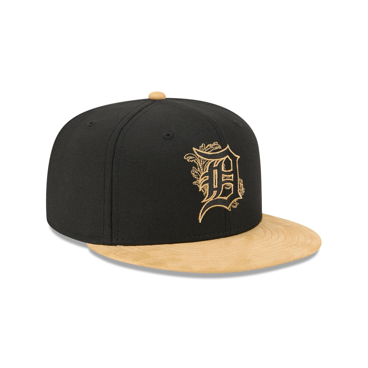 Detroit Tigers Black Wool 59FIFTY Fitted Hat