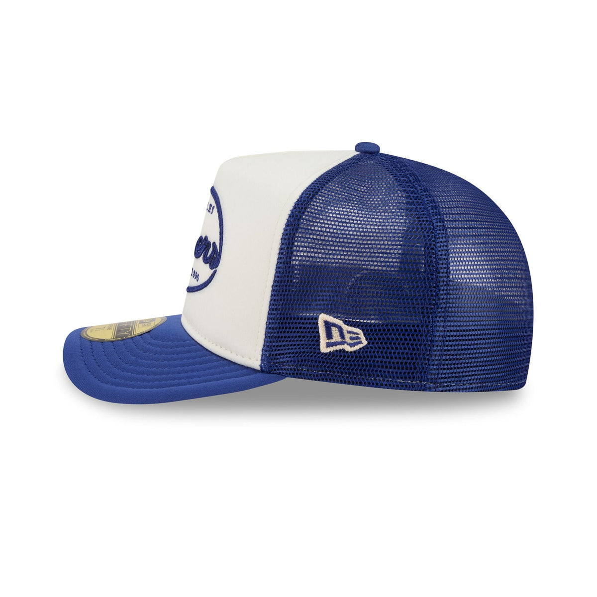 Los Angeles Dodgers Chrome 59FIFTY Fitted Trucker Hat