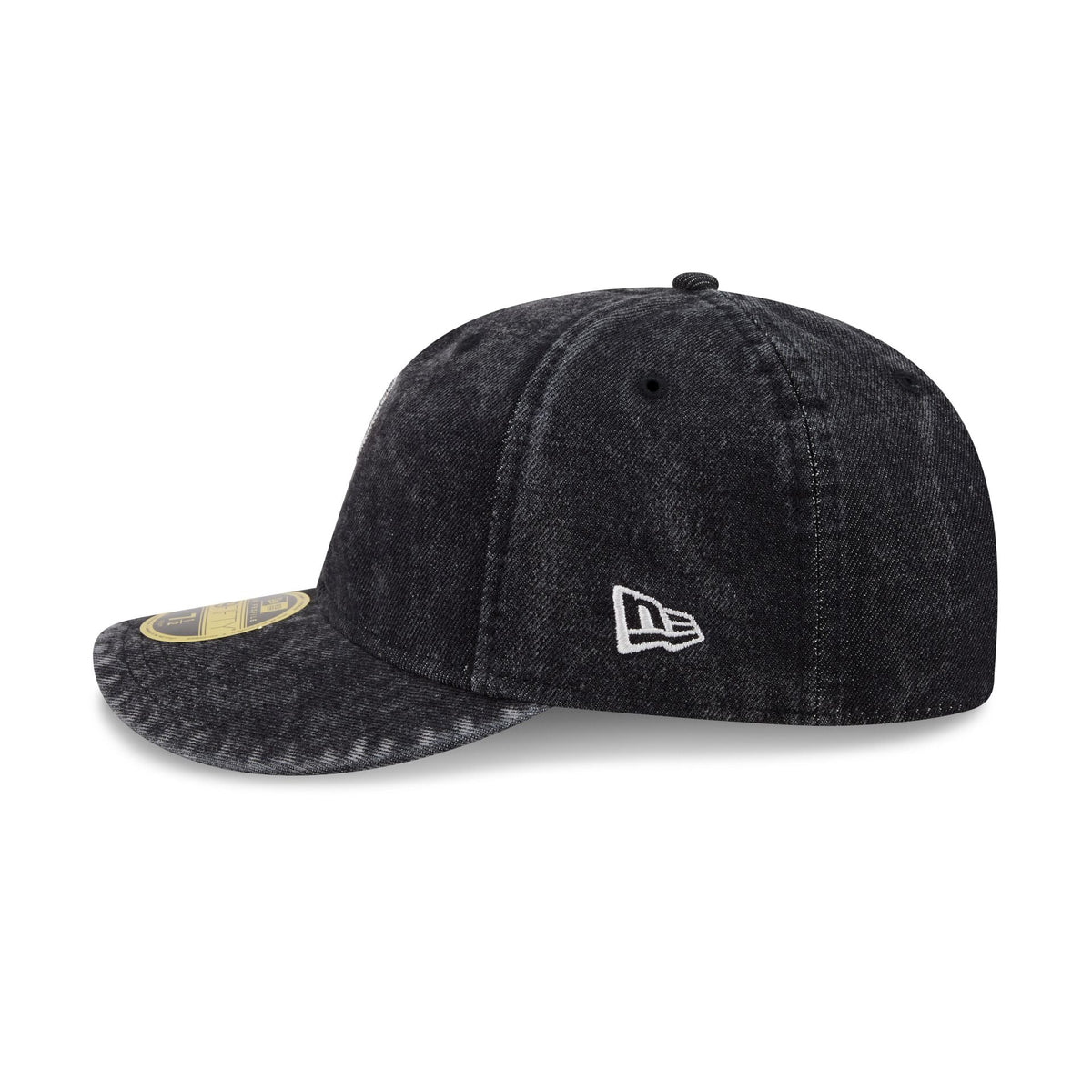 Philadelphia Phillies Black Denim Low Profile 59FIFTY Fitted Hat