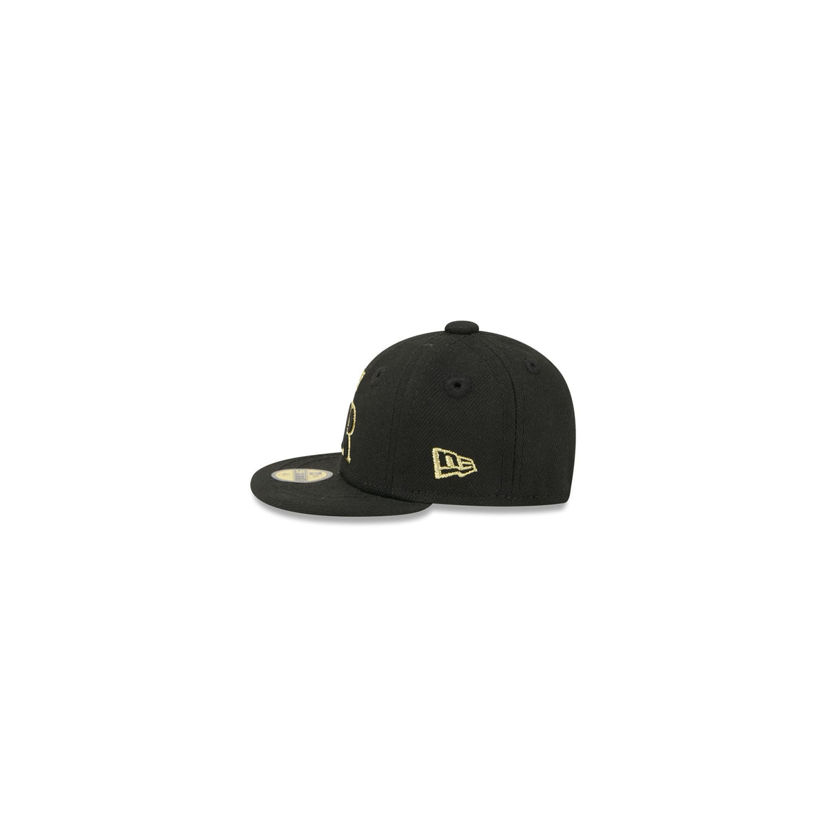 Colorado Rockies Gold Logo Mini 59FIFTY Fitted Hat