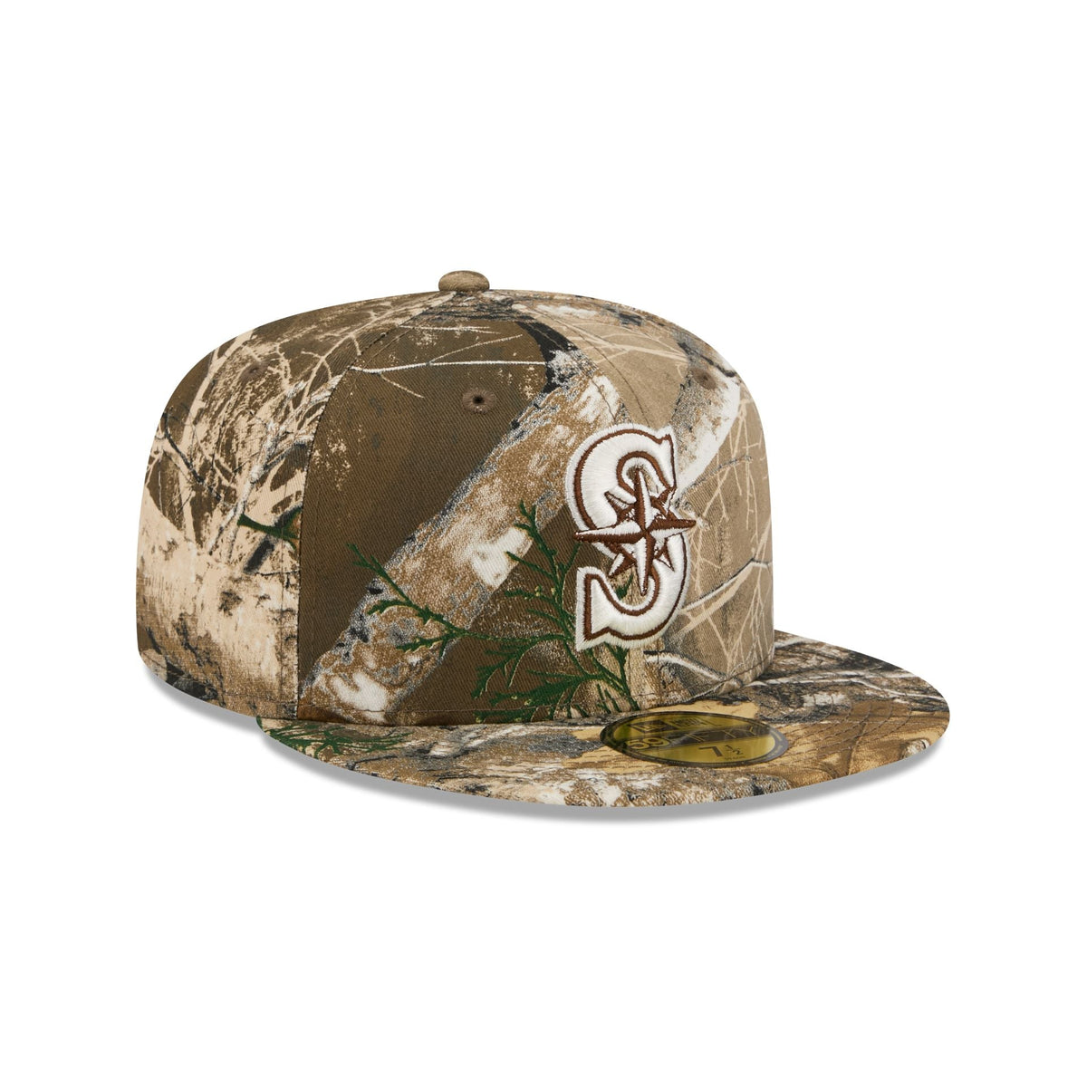 Seattle Mariners Realtree Basic 59FIFTY Fitted Hat