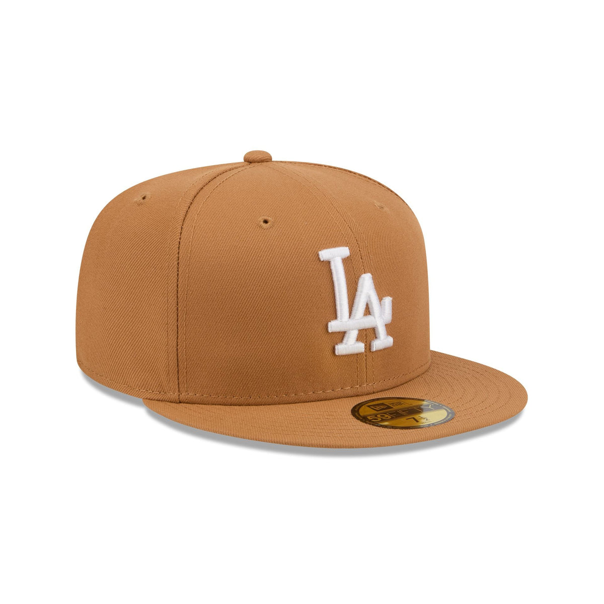 Los Angeles Dodgers Bronze Basic 59FIFTY Fitted Hat