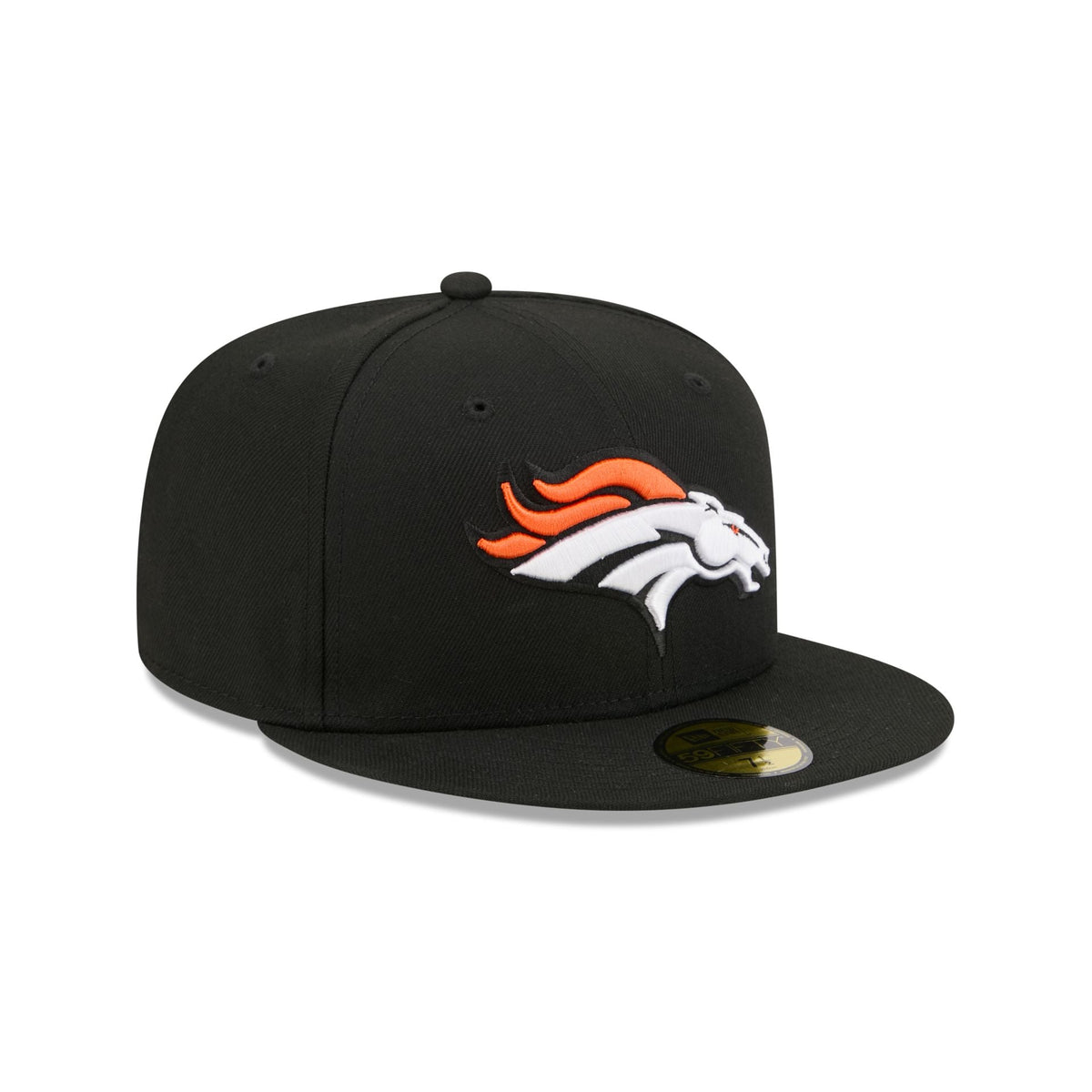 Denver Broncos Black Basic 59FIFTY Fitted Hat