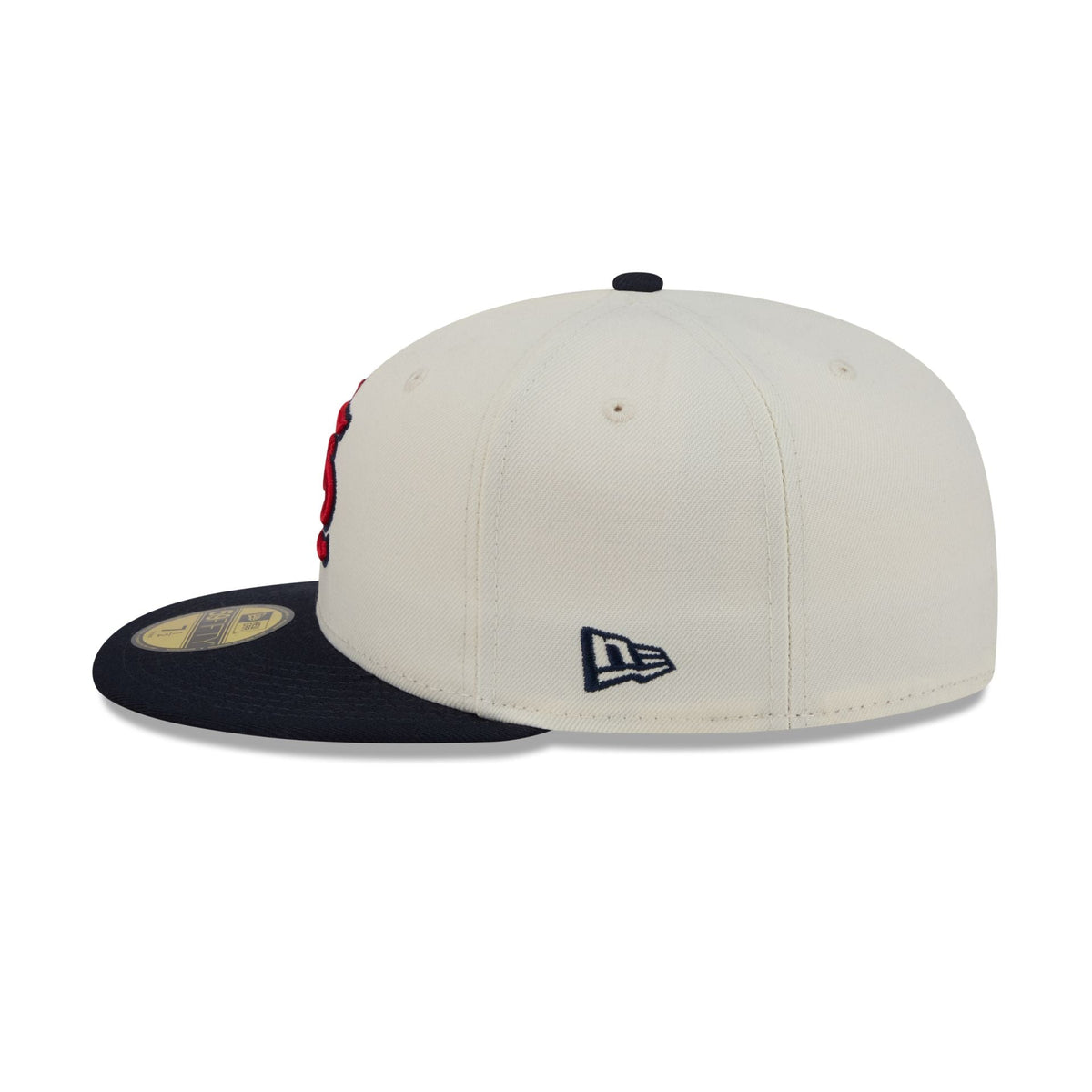 St. Louis Cardinals Chrome White Basic 59FIFTY Fitted Hat