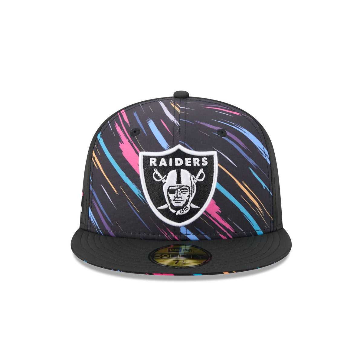 Las Vegas Raiders 2026 Crucial Catch 59FIFTY Fitted Hat