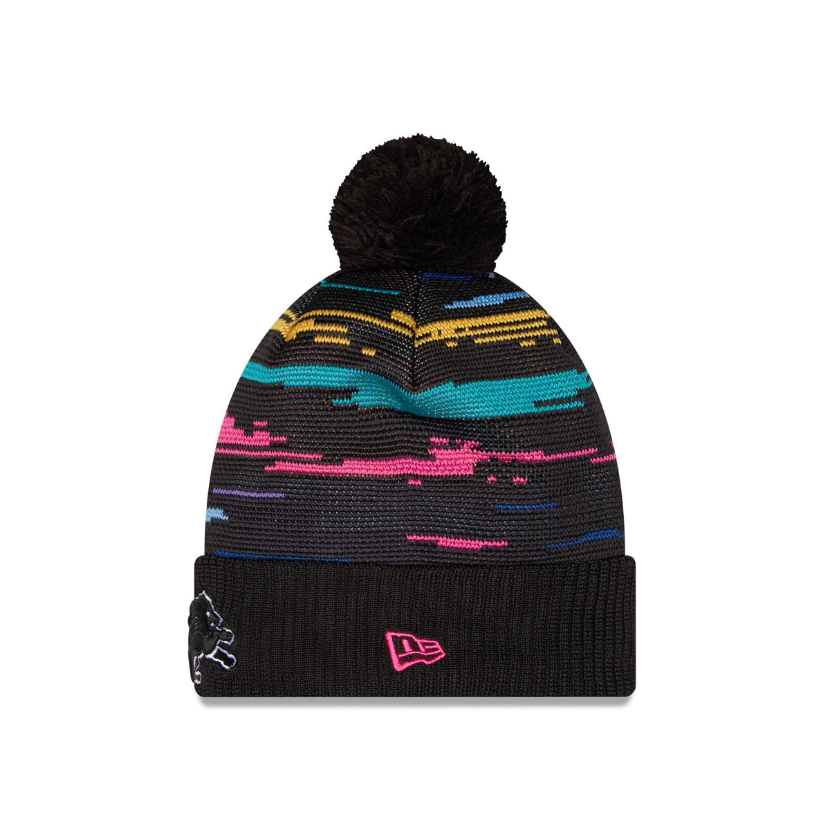 Detroit Lions 2026 Crucial Catch Pom Knit Hat