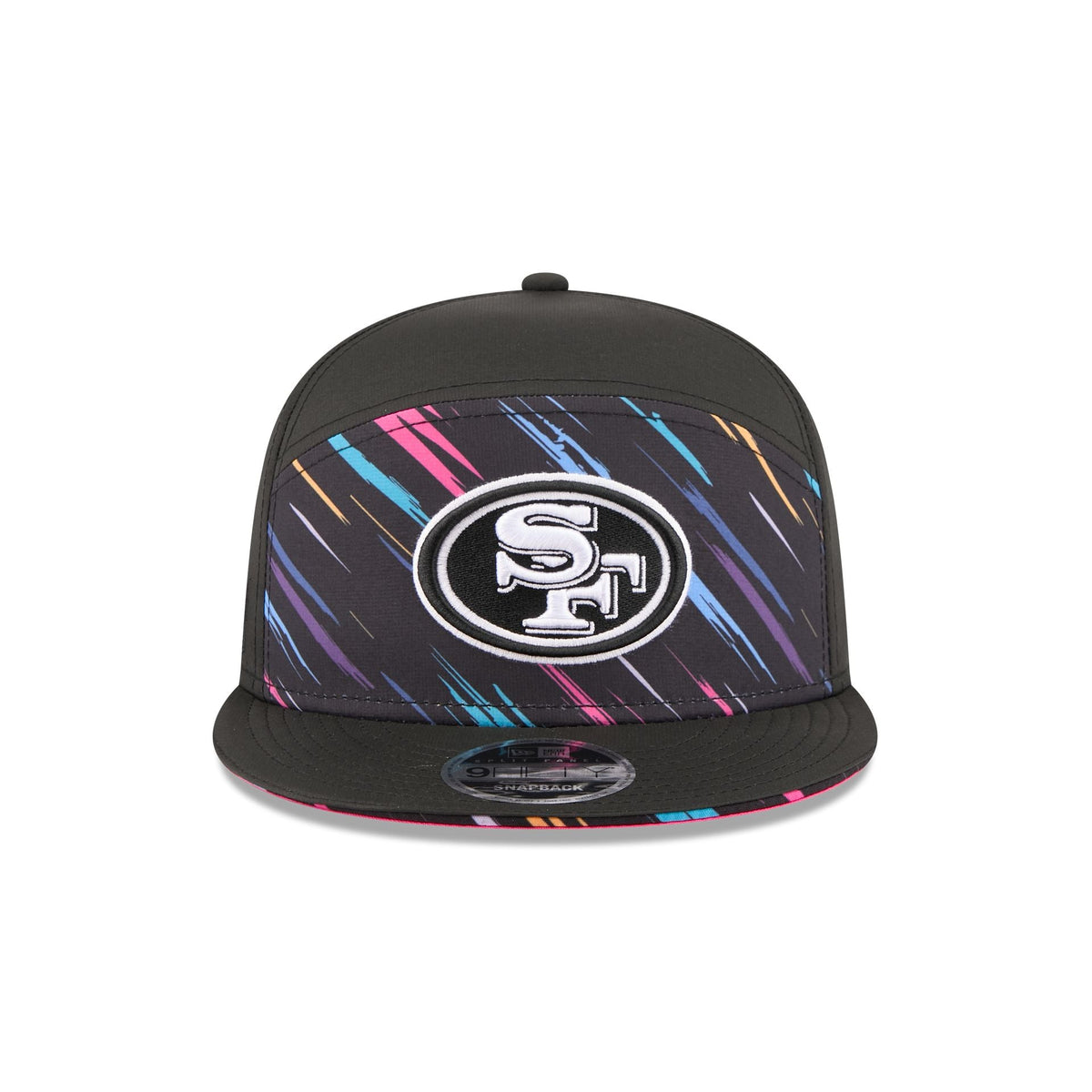 San Francisco 49ers 2026 Crucial Catch Split Panel 9FIFTY Snapback Hat