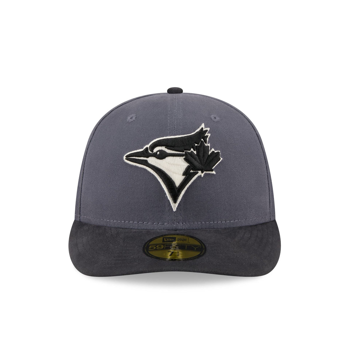Toronto Blue Jays Graphite Twill 59FIFTY Fitted Hat