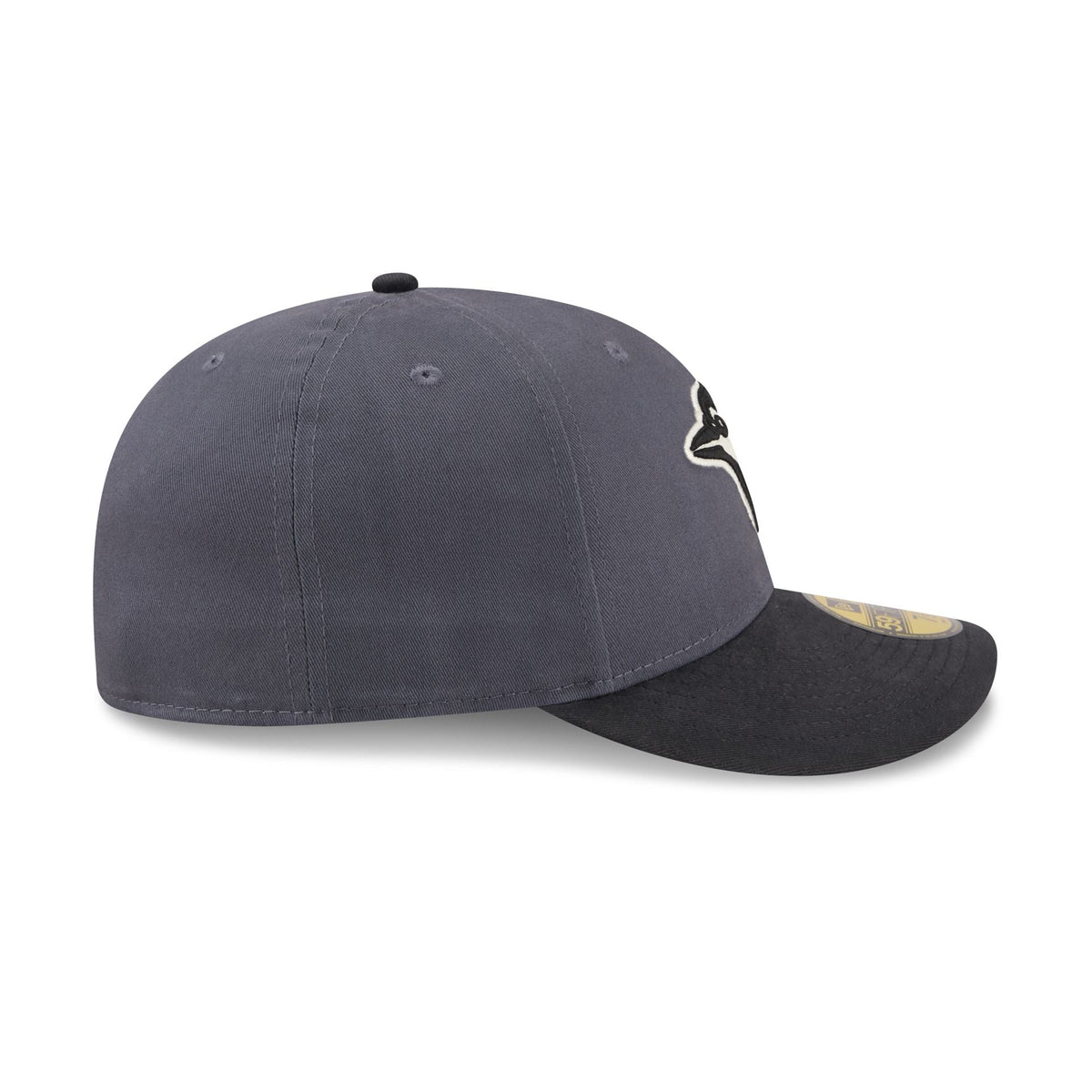 Toronto Blue Jays Graphite Twill 59FIFTY Fitted Hat