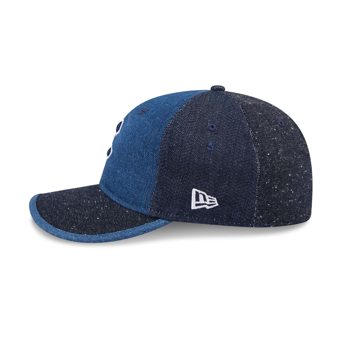 Chicago Cubs Multi-Panel Denim Retro Crown 59FIFTY Fitted Hat