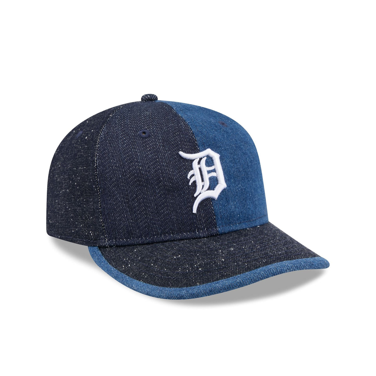 Detroit Tigers Multi-Panel Denim Retro Crown 59FIFTY Fitted Hat