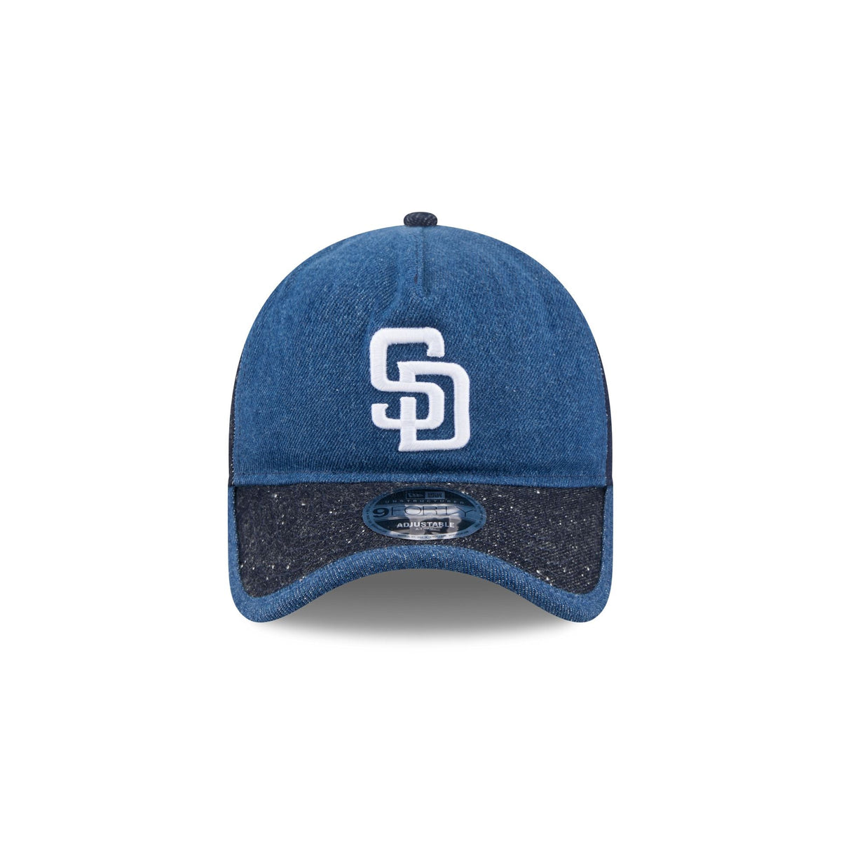 San Diego Padres Multi-Panel Denim 9FORTY A-Frame Unstructured Adjustable Hat