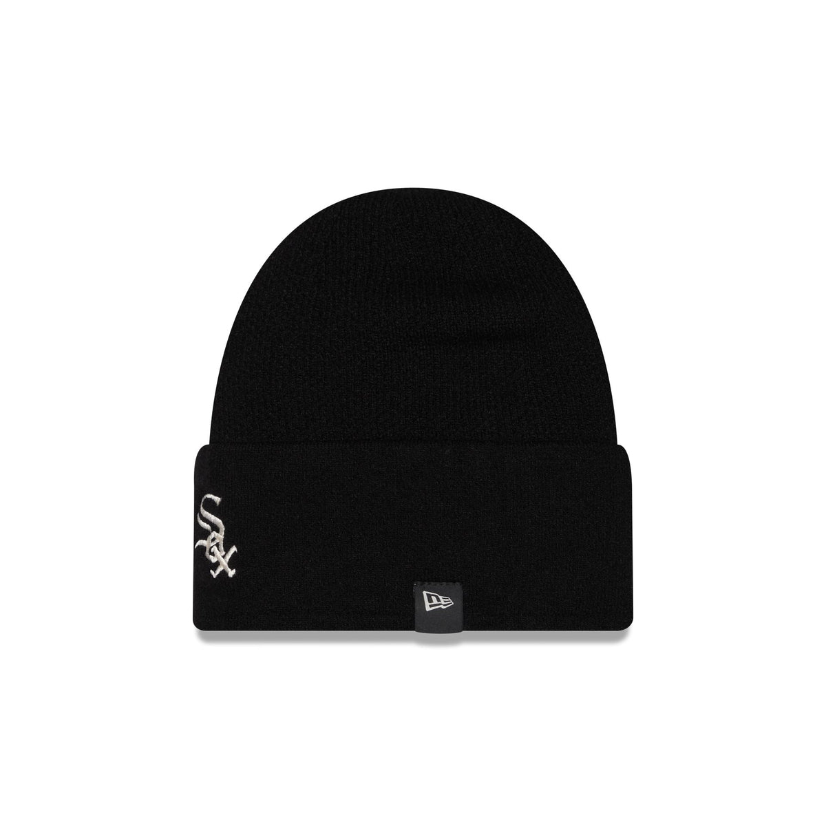 Chicago White Sox Cashmere Black Cuffless Knit Beanie Hat