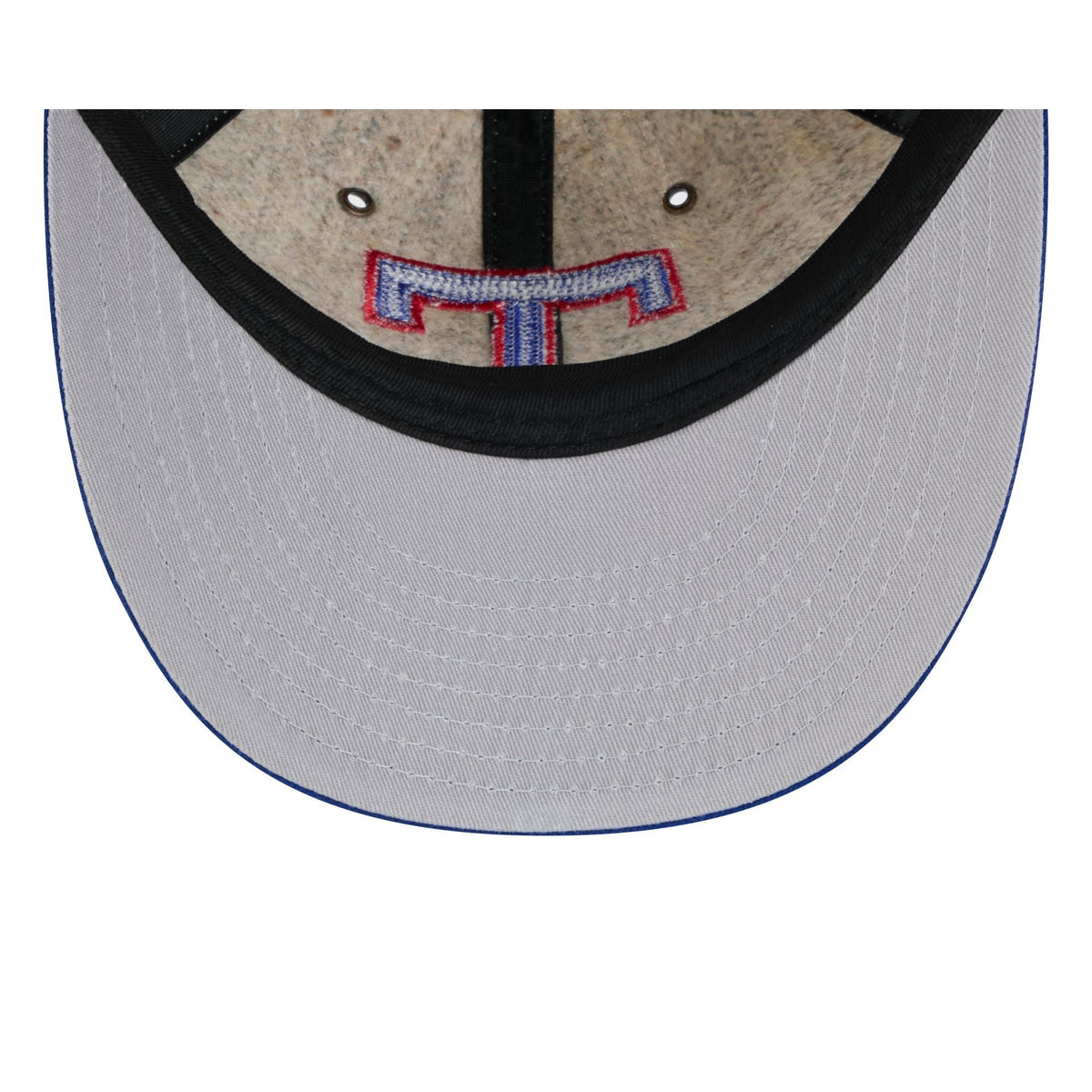 Texas Rangers Moon Herringbone Retro Crown 59FIFTY Fitted Hat