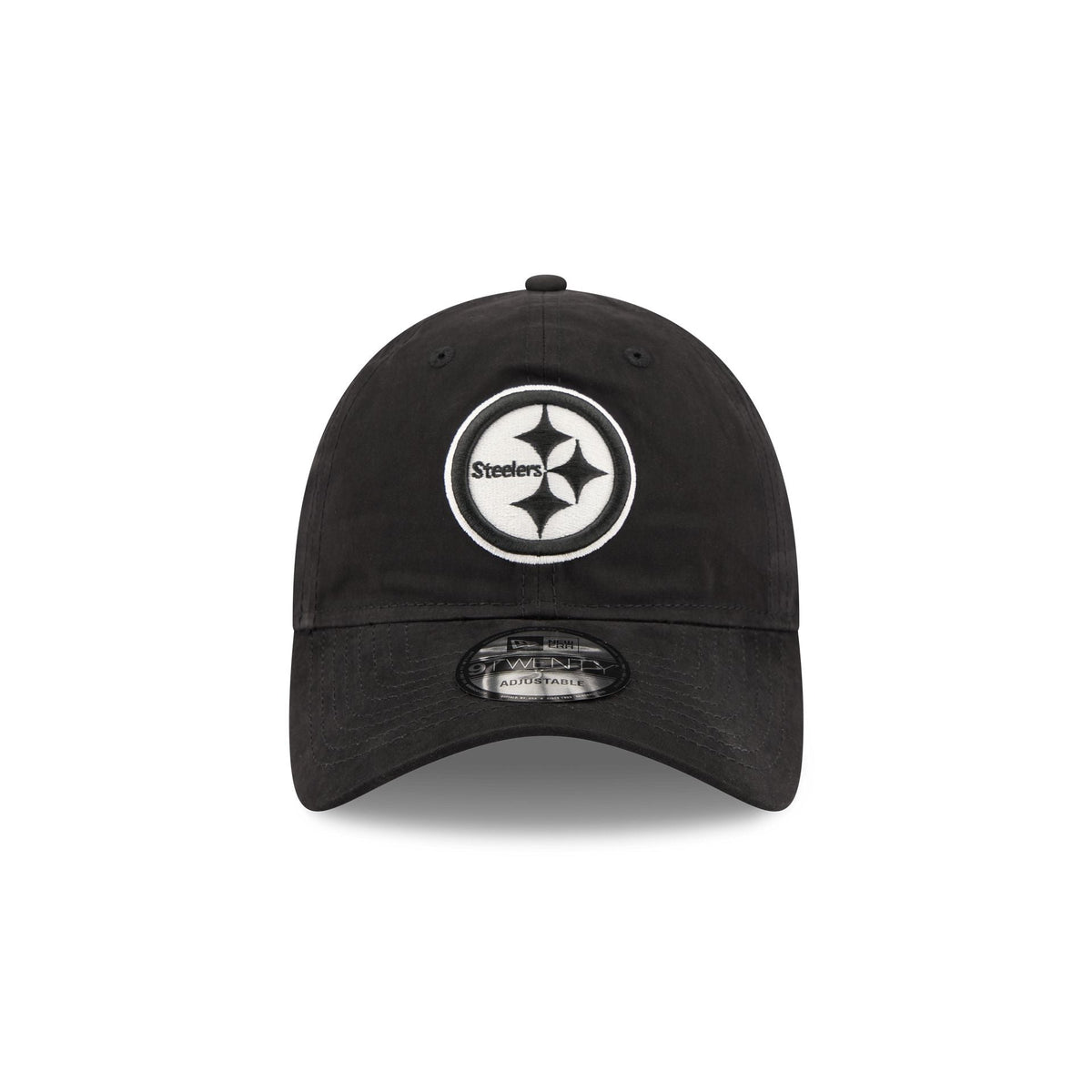 Pittsburgh Steelers Nylon Black 9TWENTY Adjustable Hat