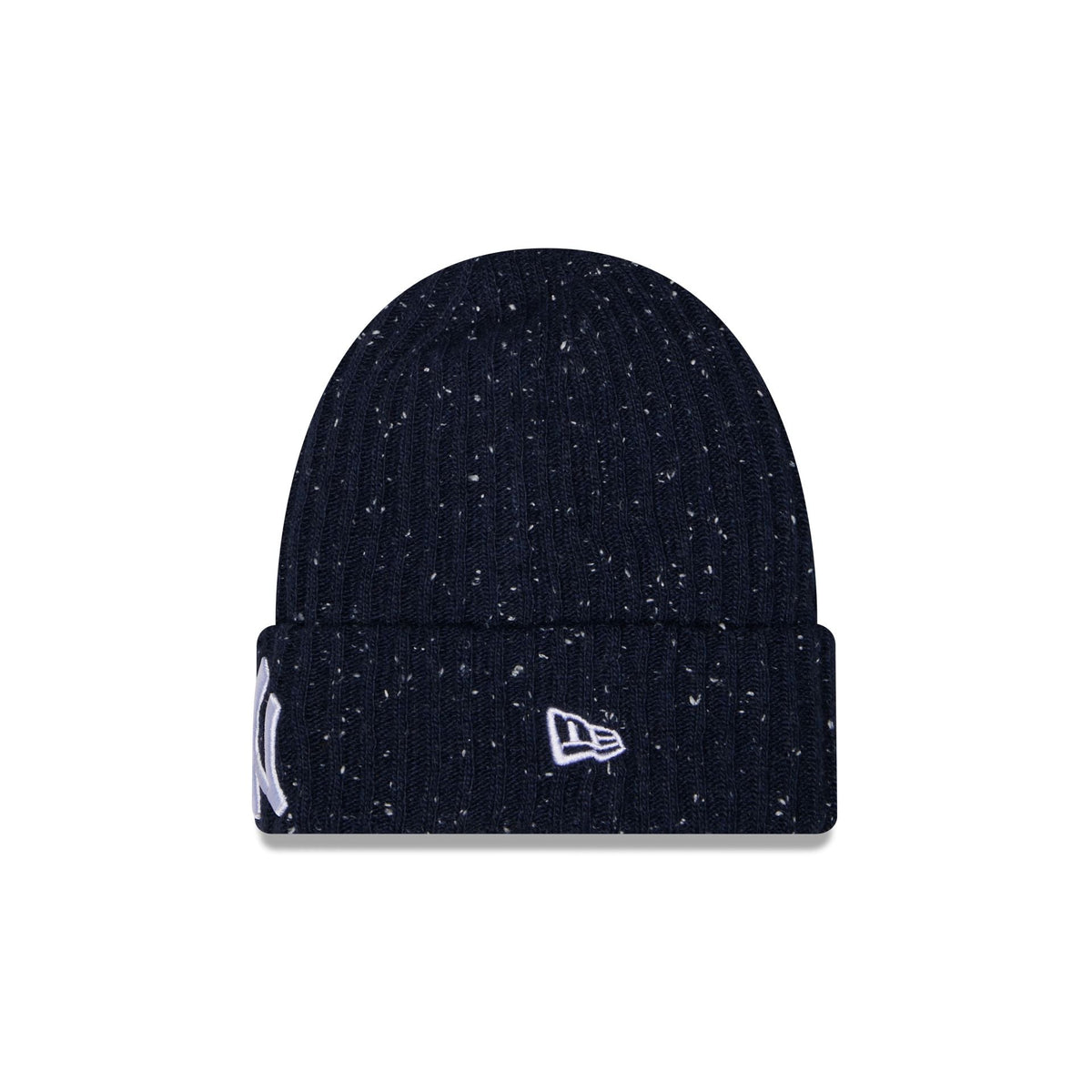 New York Yankees Speckled Cuff Knit Beanie Hat