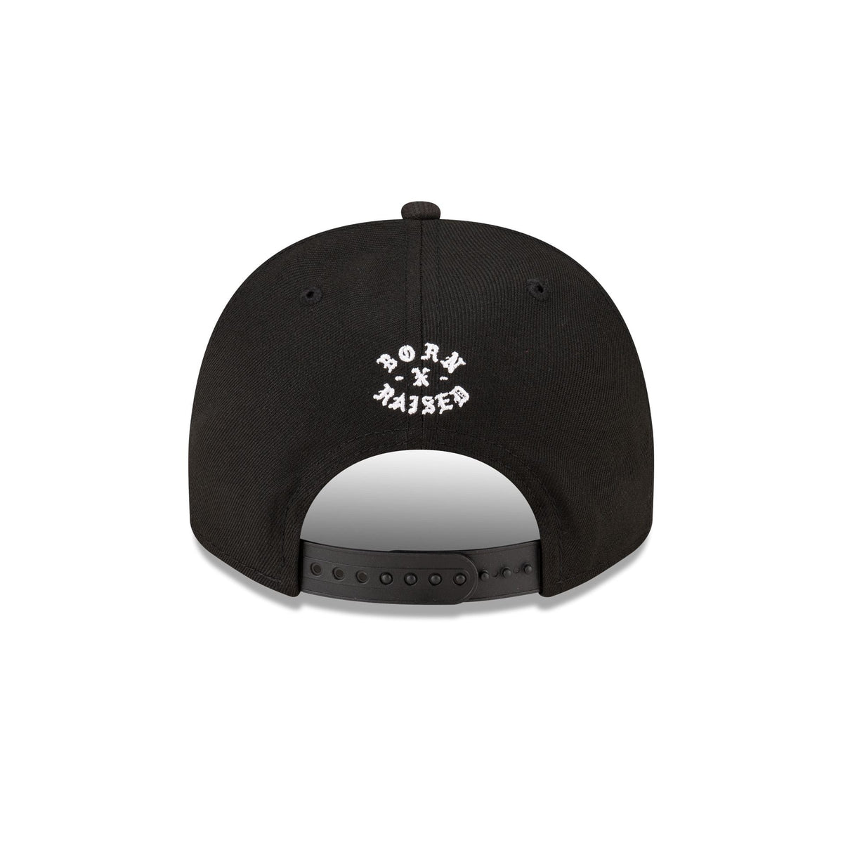 Born x Raised x Pittsburgh Steelers Script Black 9FIFTY A-Frame Snapback Hat