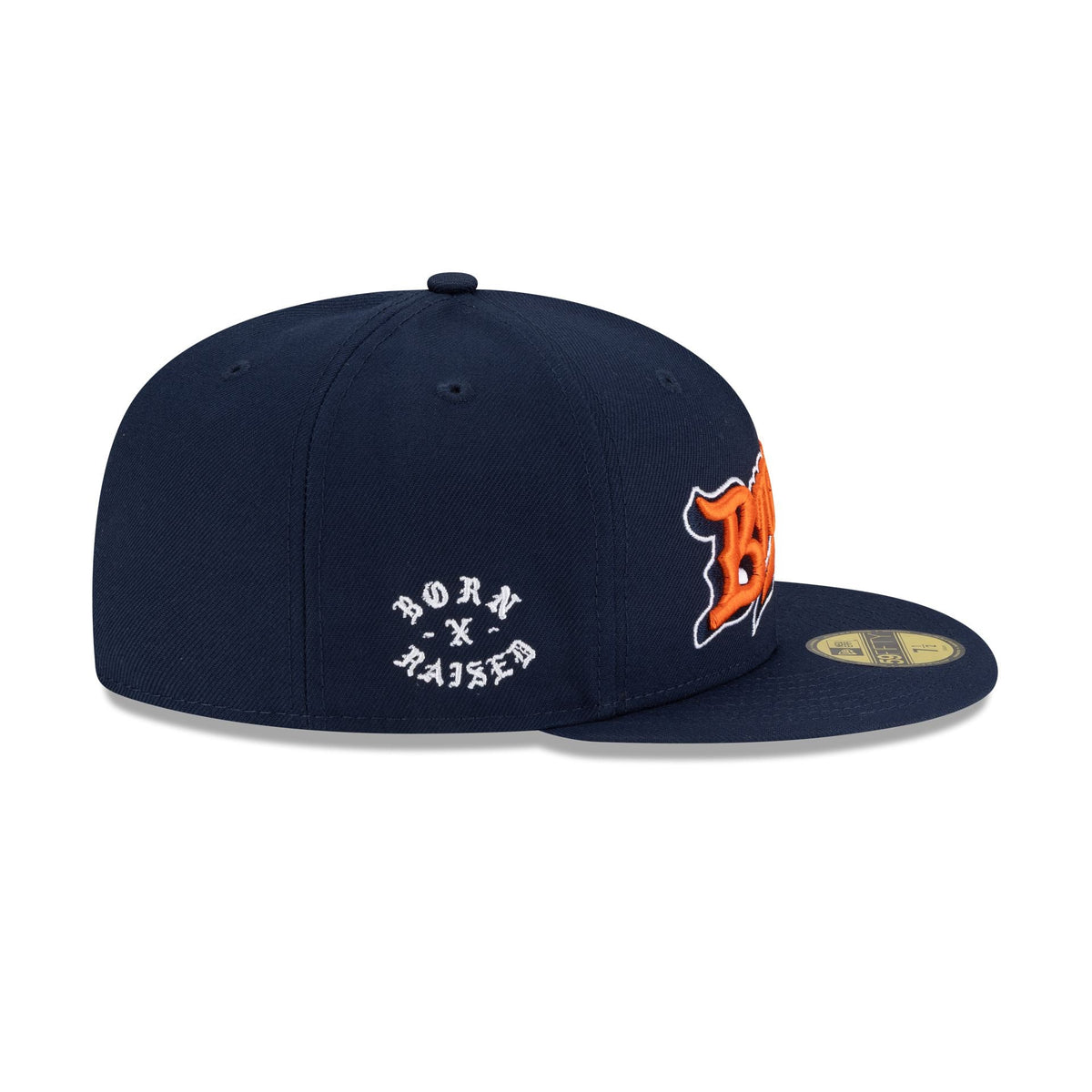 Born x Raised x Denver Broncos Script 59FIFTY Fitted Hat