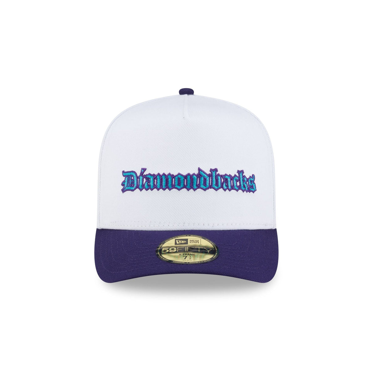 Just Caps Gothic Script Arizona Diamondbacks 59FIFTY A-Frame Fitted Hat