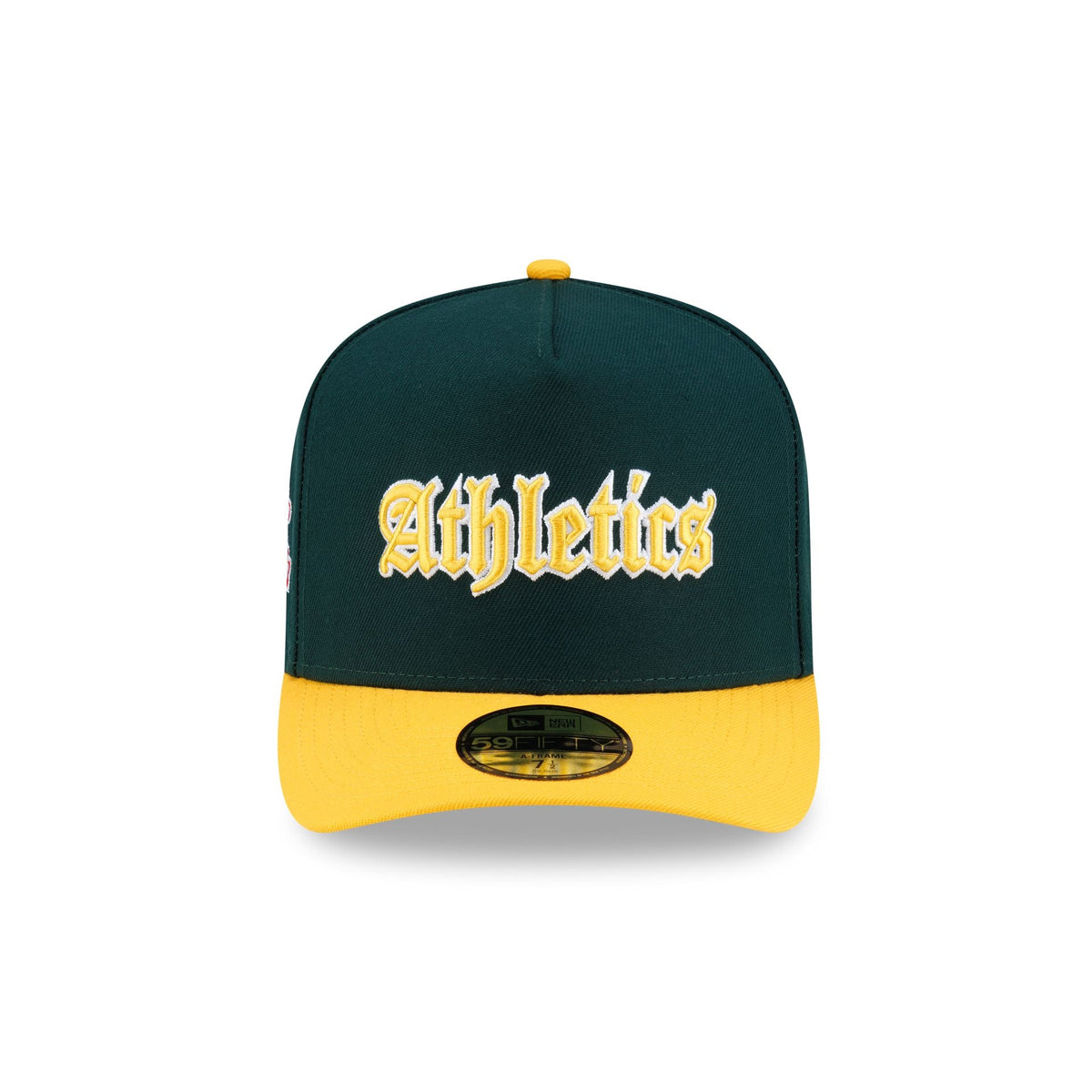 Just Caps Gothic Script Athletics 59FIFTY A-Frame Fitted Hat