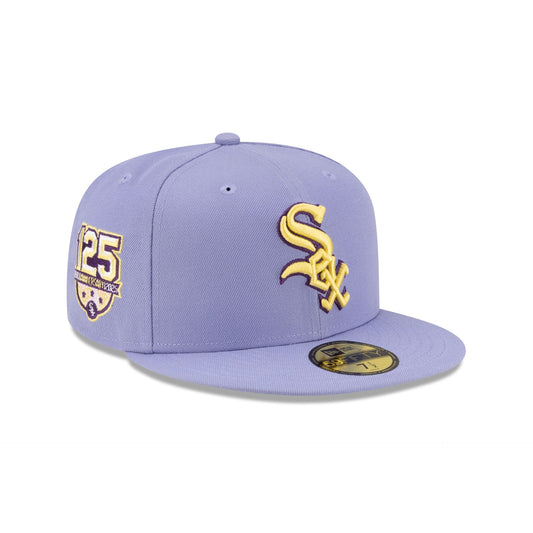 Chicago White Sox Lavender Spring 59FIFTY Fitted Hat