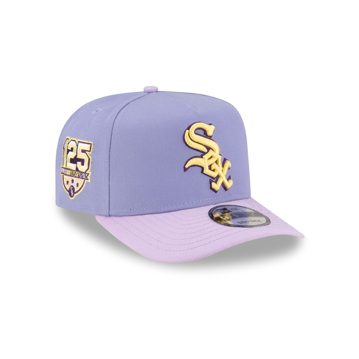 Chicago White Sox Lavender 9FIFTY A-Frame Snapback Hat