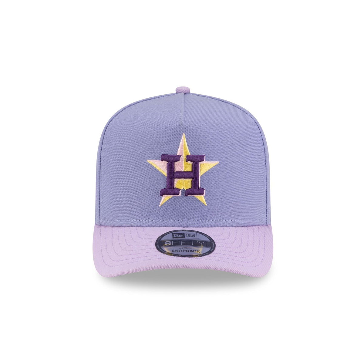 Houston Astros Lavender 9FIFTY A-Frame Snapback Hat