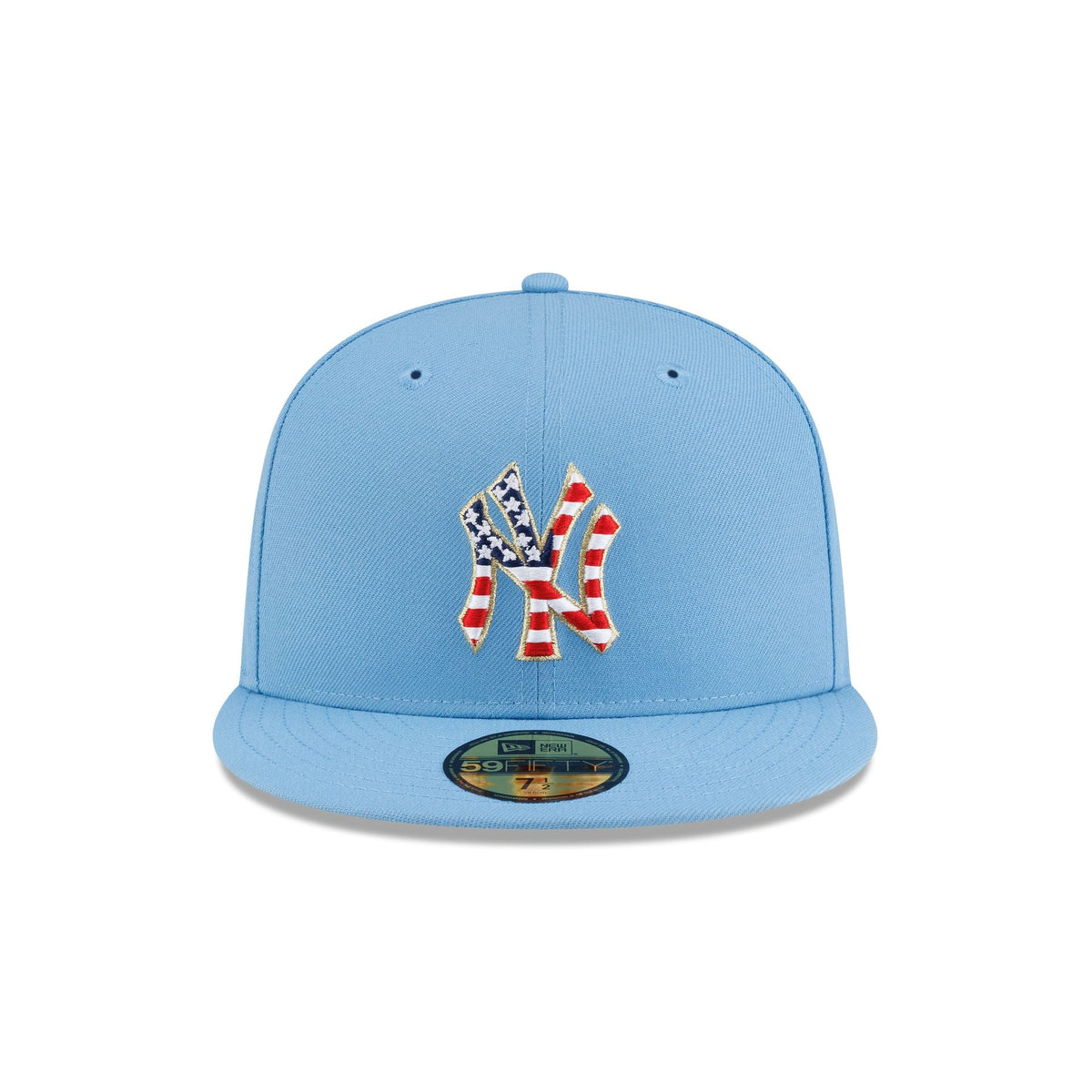 New York Yankees Red. White & Blue 59FIFTY Fitted Hat