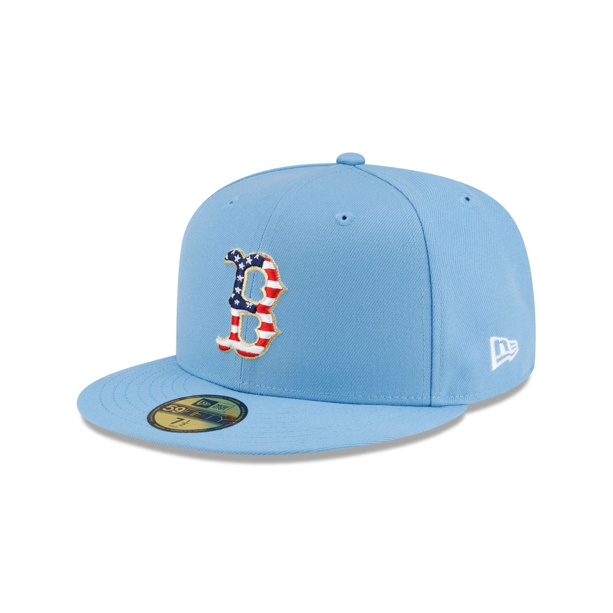Boston Red Sox Red. White & Blue 59FIFTY Fitted Hat