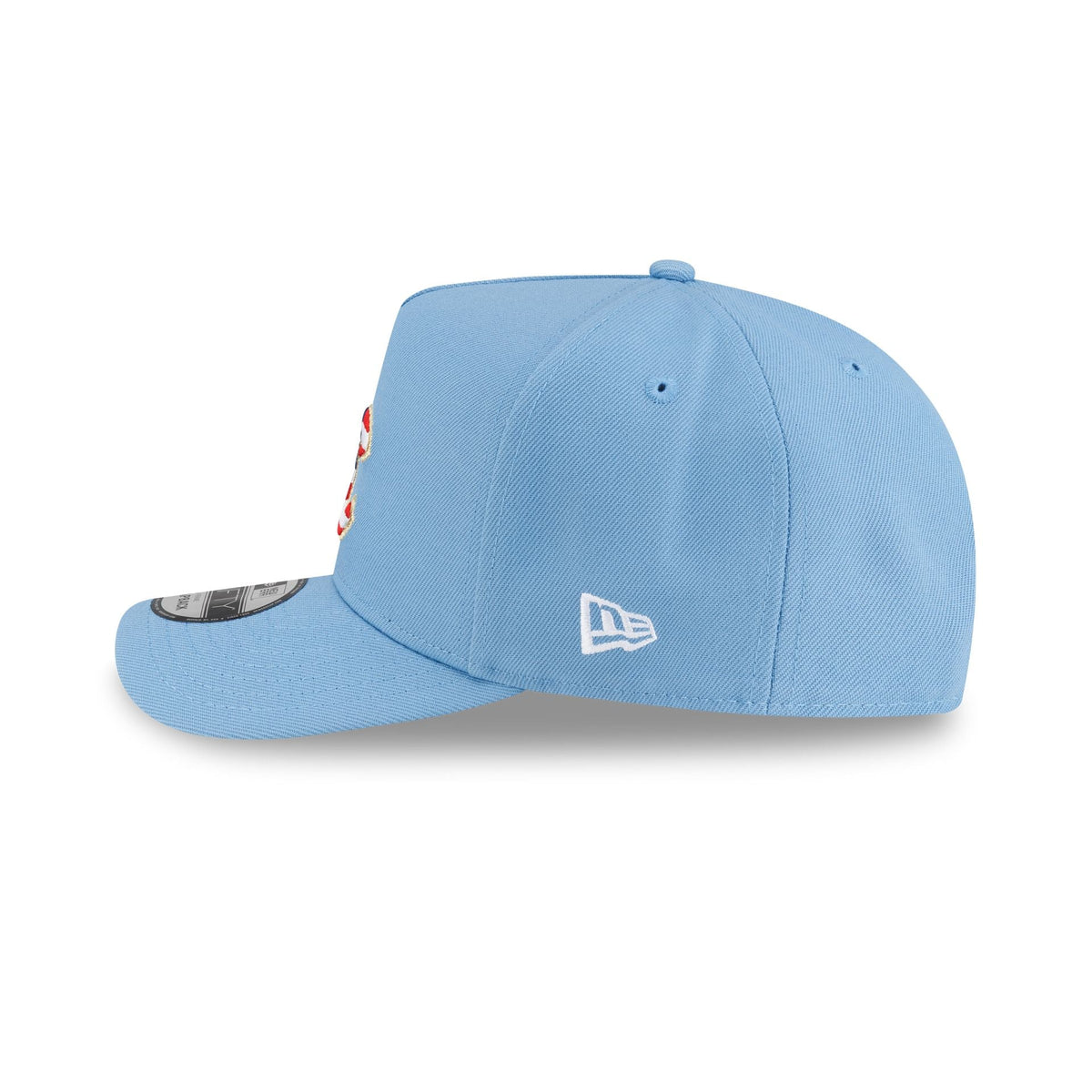 Chicago Cubs Red. White & Blue 9FIFTY A-Frame Snapback Hat