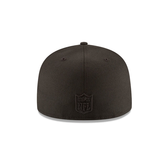 Indianapolis Colts Black On Black 59FIFTY Fitted Hat