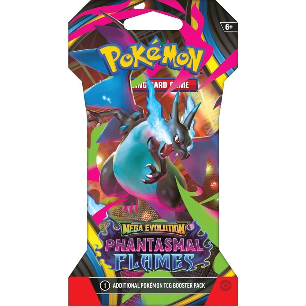 🔥2026 Christmas Gift🎄: Mega Evolution - Phantasmal Flames Sleeved Booster Pack