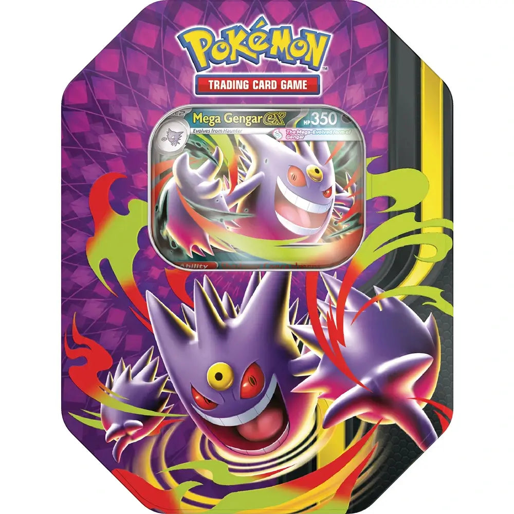 🔥2026 Christmas Gift🎄: Mega Moonlit Tin - Mega Gengar ex