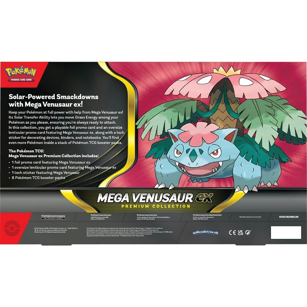 🔥2026 Christmas Gift🎄: Mega Venusaur ex Premium Collection Box