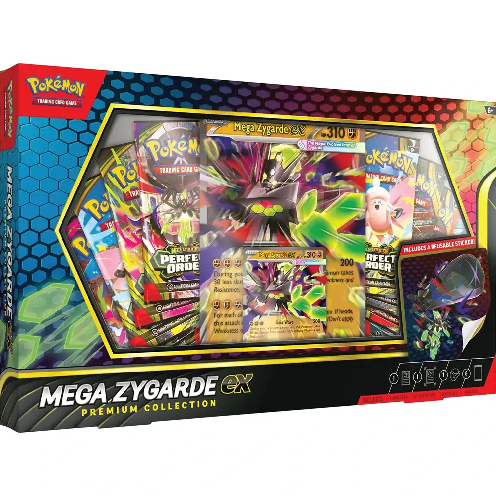🔥2026 Christmas Gift🎄: Mega Zygarde ex Premium Collection Box