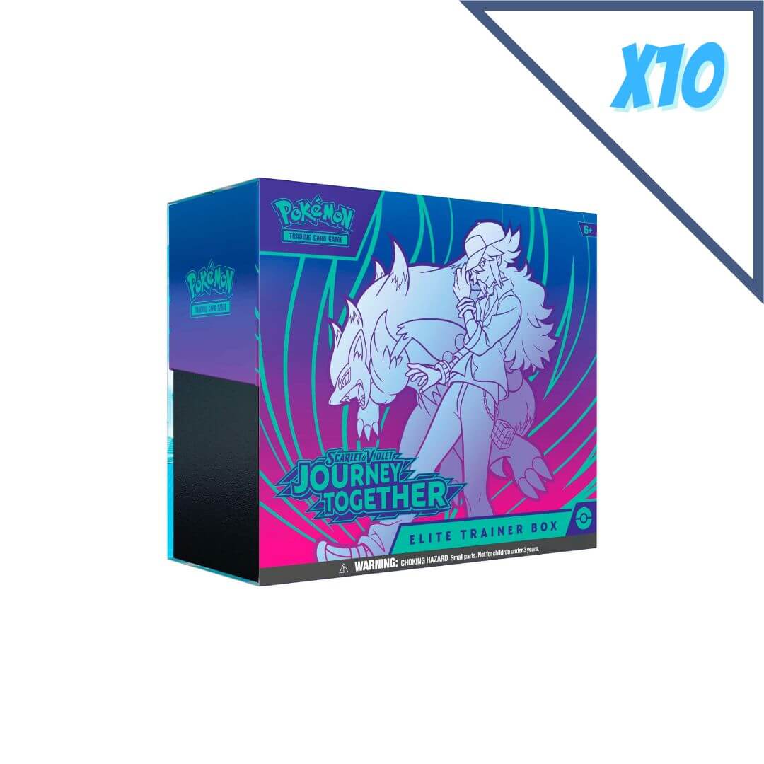🔥2026 Christmas Gift🎄: Scarlet & Violet - Journey Together Elite Trainer Box (ETB) Case (10)