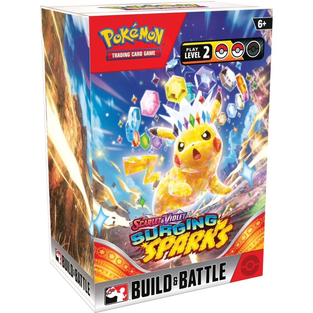 🔥2026 Christmas Gift🎄: Scarlet & Violet - Surging Sparks Build & Battle Box