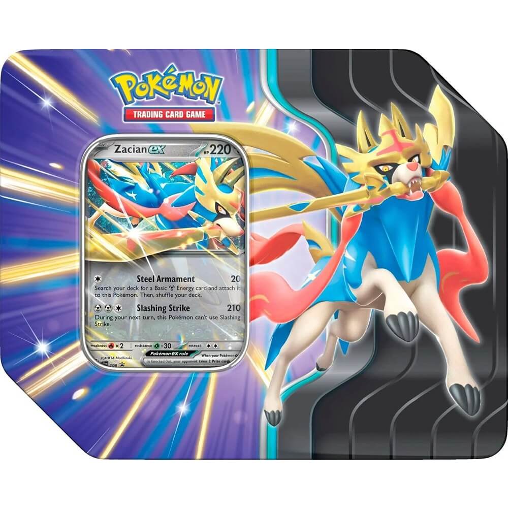 🔥2026 Christmas Gift🎄: Slashing Legends Tin - Zacian ex