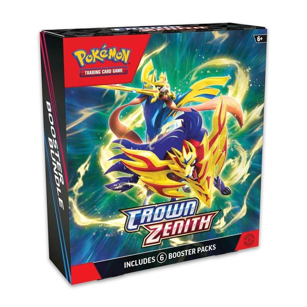 🔥2026 Christmas Gift🎄: Sword & Shield - Crown Zenith - Booster Bundle (6 Packs)