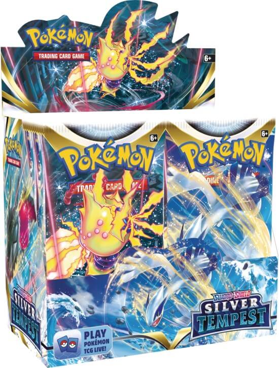 🔥2026 Christmas Gift🎄: Sword & Shield - Silver Tempest Booster Display Box (36)