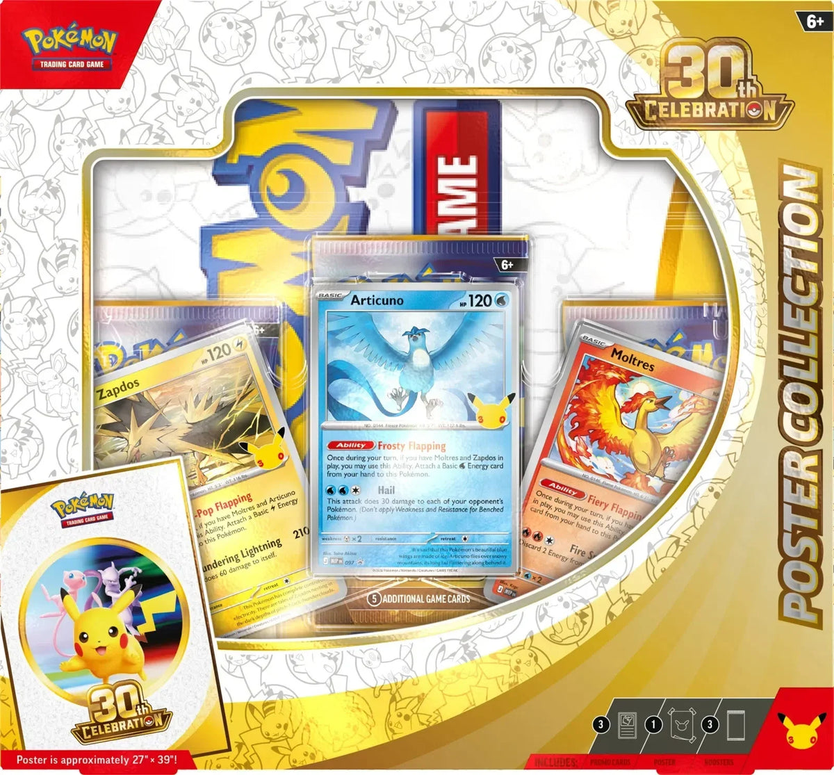 Pokemon TCG: 30th Celebration Poster Collection